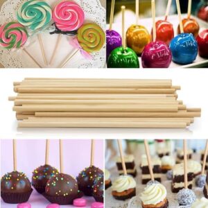 Perfect Stix - WED120-50 Wooden Lollipops and Cake Dowel Rod, 1/4" Diameter x 12" Length (Pack of 50)