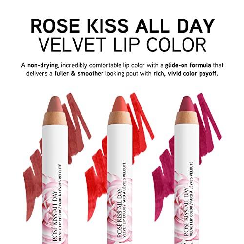 Physicians Formula Rosé Kiss All Day Velvet Lip Color Pillow Talk | Dermatologist Tested, Clinicially Tested