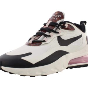 Nike Air Max 270 React Womens Shoes Size 8, Color: Sail/Multi-Color/Barely Rose