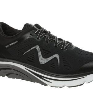 MBT Rocker Bottom Shoes Women’s – Athletic Running Walking Shoe MBT-2000, Black - 7 M US