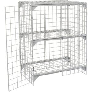 Global Industrial Wire Mesh Security Cage, 36 x 24 x 36