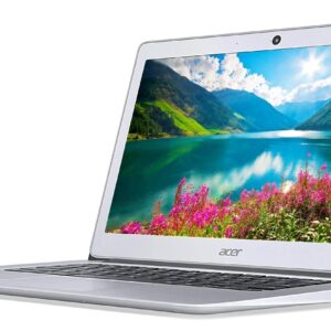 Acer Chromebook 14 CB3-431-12K1 Intel x5 E8000 Quad Core 4GB RAM 32GB 14-inch HD LED Laptop Bundle (Renewed)