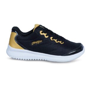 KR Strikeforce Glitz Black/Gold Ladies Size 8, Grey