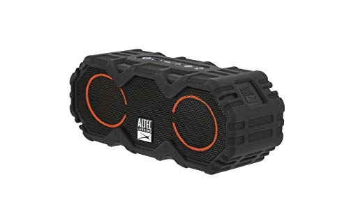 Altec Lansing LifeJacket Mini - Waterproof Bluetooth Speaker with Lights, Portable Wireless Speaker for Pool, Beach, Hiking, Sports, Camping, 16 Hour Playtime, Floats in Water