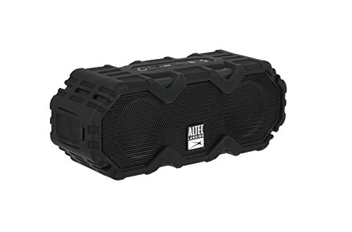 Altec Lansing LifeJacket Mini - Waterproof Bluetooth Speaker with Lights, Portable Wireless Speaker for Pool, Beach, Hiking, Sports, Camping, 16 Hour Playtime, Floats in Water