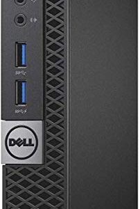 DELL OPTIPLEX 7040 6th Gen Micro Business Desktop Computer, Intel Quad Core i7 6700T up to 3.6GHz, 8G DDR4, 512G SSD, WiFi,HDMI, DP, Win 10 64-Bit Supports EN/ES/FR(CI5)(Renewed)