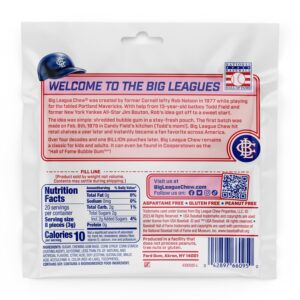 Big League Chew Strawberry Tray + (12 Packs)