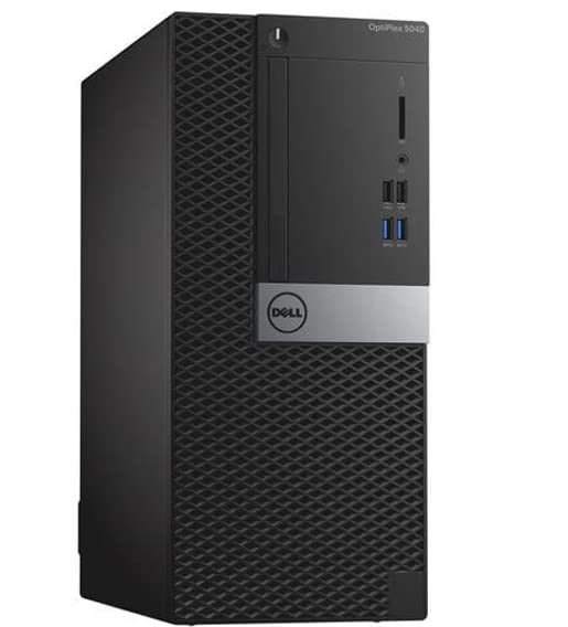 Dell Optiplex 5040 MT Desktop Computer, Intel Core i5-6500 3.2GHz (up to 3.60 GHz) Quad-Core, 8GB DDR3L RAM, 256GB SSD, Windows 10 Pro 64-Bit, USB 3.0, Display Port (Renewed)