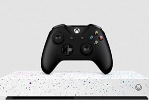 microsoft xbox one x 1tb console - hyperspace special edition console with black controller (renewed)