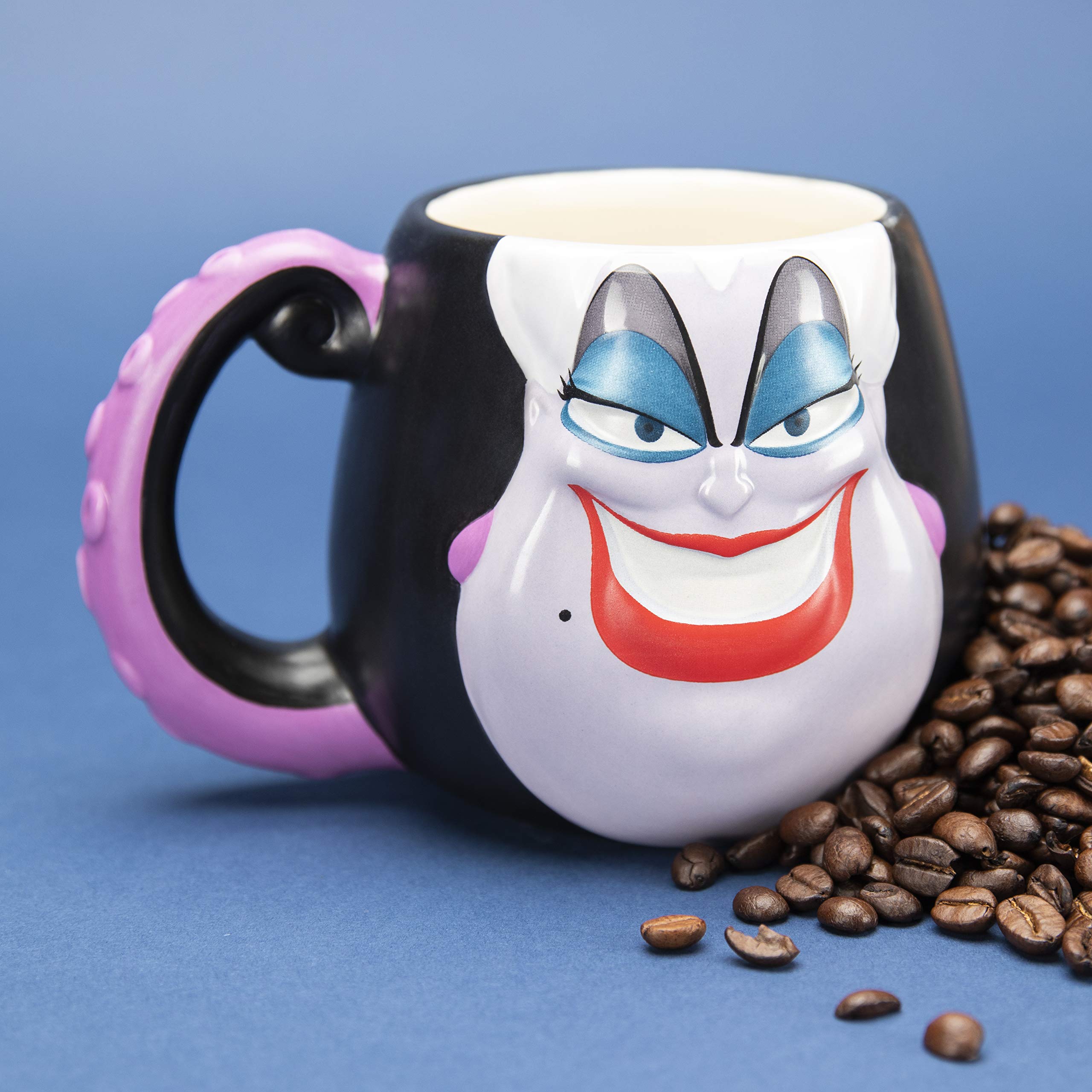 Paladone Ursula Mug - The Little Mermaid Ceramic Coffee Mug - Officially Licensed Disney,500 milliliters