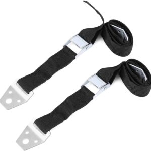 TV and Furniture Anti Tip Straps,Metal Heavy Duty TV Straps Child Safety,Adjustable Safety Furniture Wall Anchors for Baby Proofing Flat Screen TV,Dresser,Bookcase,Cabinets,No Plastic Parts,Pack of 2