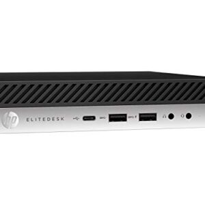 HP EliteDesk 800 G3 Business Mini PC Desktop Computer, Intel Quad-Core i5-7500 up to 3.8GHz, 8GB DDR4 RAM, 256GB SSD, USB WiFi, Bluetooth, USB 3.1, Keyboard&Mouse, Win 10 Professional (Renewed)
