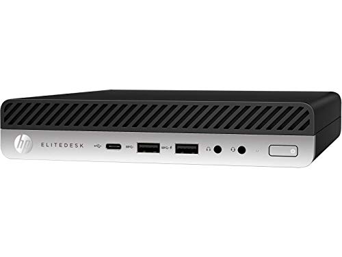 HP EliteDesk 800 G3 Business Mini PC Desktop Computer, Intel Quad-Core i5-7500 up to 3.8GHz, 8GB DDR4 RAM, 256GB SSD, USB WiFi, Bluetooth, USB 3.1, Keyboard&Mouse, Win 10 Professional (Renewed)