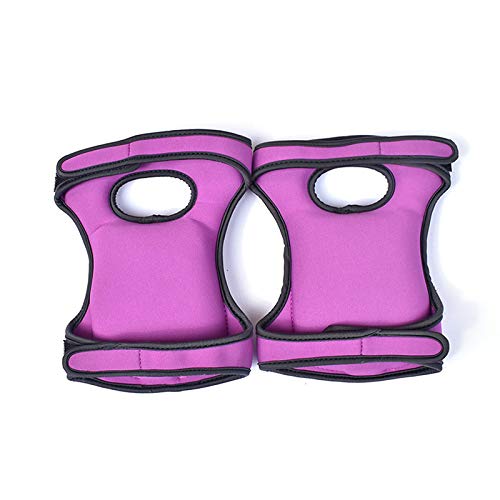 Yugust Home Gardening Knee Pads,1 Pair Neoprene Fabric Kneeler, Memory Foam Liner Kneeling Pads Knee Protector Mat for Cleaning Working Exercising,Purple