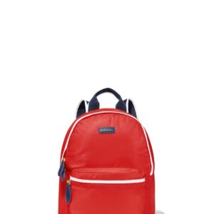 Paravel Fold-Up Mini Travel Backpack | Everyday Lightweight & Packable Nylon Daypack | Bebop Red