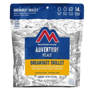 mountain house breakfast skillet | freeze dried backpacking & camping food | 2 servings | gluten-free