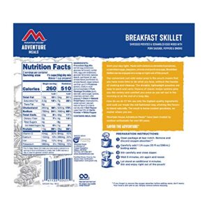 Mountain House Breakfast Skillet | Freeze Dried Backpacking & Camping Food | 2 Servings | Gluten-Free