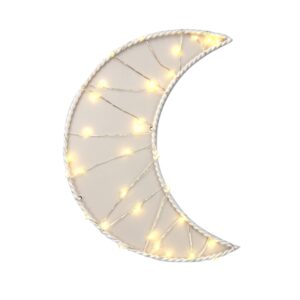 Lambs & Ivy Signature Moon LED Light Up Wall Decor/Wall Hanging