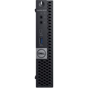 Dell OptiPlex 5070 Desktop Computer - Intel Core i5-9500T - 8GB RAM - 256GB SSD - Micro PC (Renewed)
