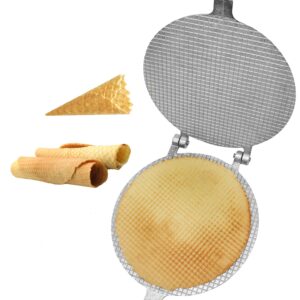 Waffle Maker - Waffle Cone Maker - Krumkake Iron - Wafer Maker - Waffle Makers - Waffle Cone Maker Machine - Stroopwafel Maker - Ice Cream Cone Maker - Wafer Iron - Stroopwafel Iron - Вафельница