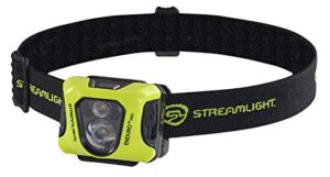 streamlight 61436 enduro pro usb rechargeable multi-function head lamp with elastic and rubber head strap and 3m dual lock, yellow
