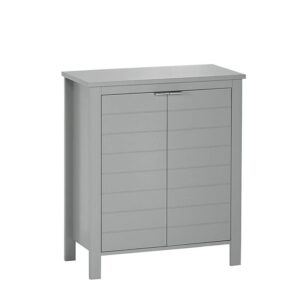 riverridge, gray madison two-door floor cabinet, size