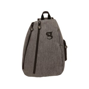 geckobrands sling bag | versatile unisex crossbody shoulder bag | stylish companion for adventures and everyday (every day gray 1)