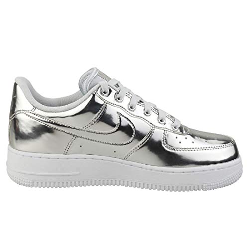 Nike Womens W Air Force 1 SP CQ6566 001 Metallic Chrome - Size 10.5W