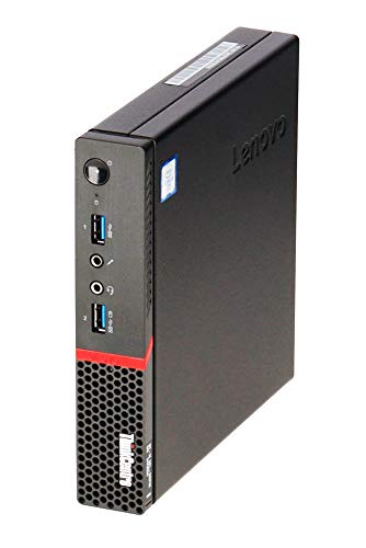 Lenovo ThinkCentre M900 Tiny Desktop, Quad Core i7 6700T 2.8Ghz, 16GB DDR4, 1TB SSD Hard Drive, Windows 10 (Renewed)