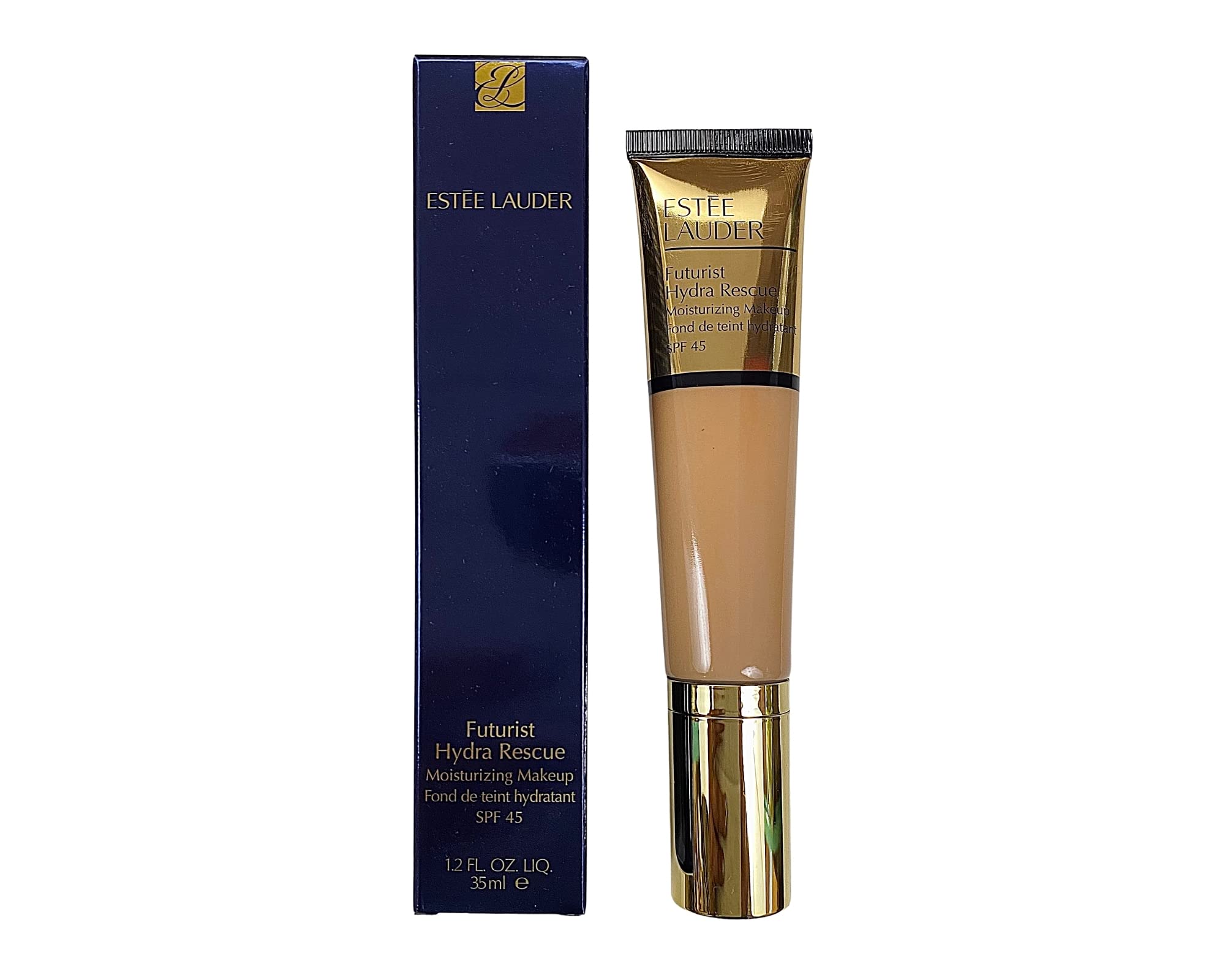 Futurist Hydra Rescue Moisturizing Foundation SPF45-1W2 Sand by Estee Lauder for Women - 1.2 oz Fo