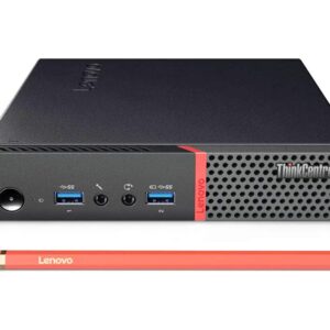 Lenovo ThinkCentre M900 Tiny Desktop, Quad Core i7 6700T 2.8Ghz, 16GB DDR4, 256GB NVMe PCIe SSD, Windows 10 Pro (Renewed)