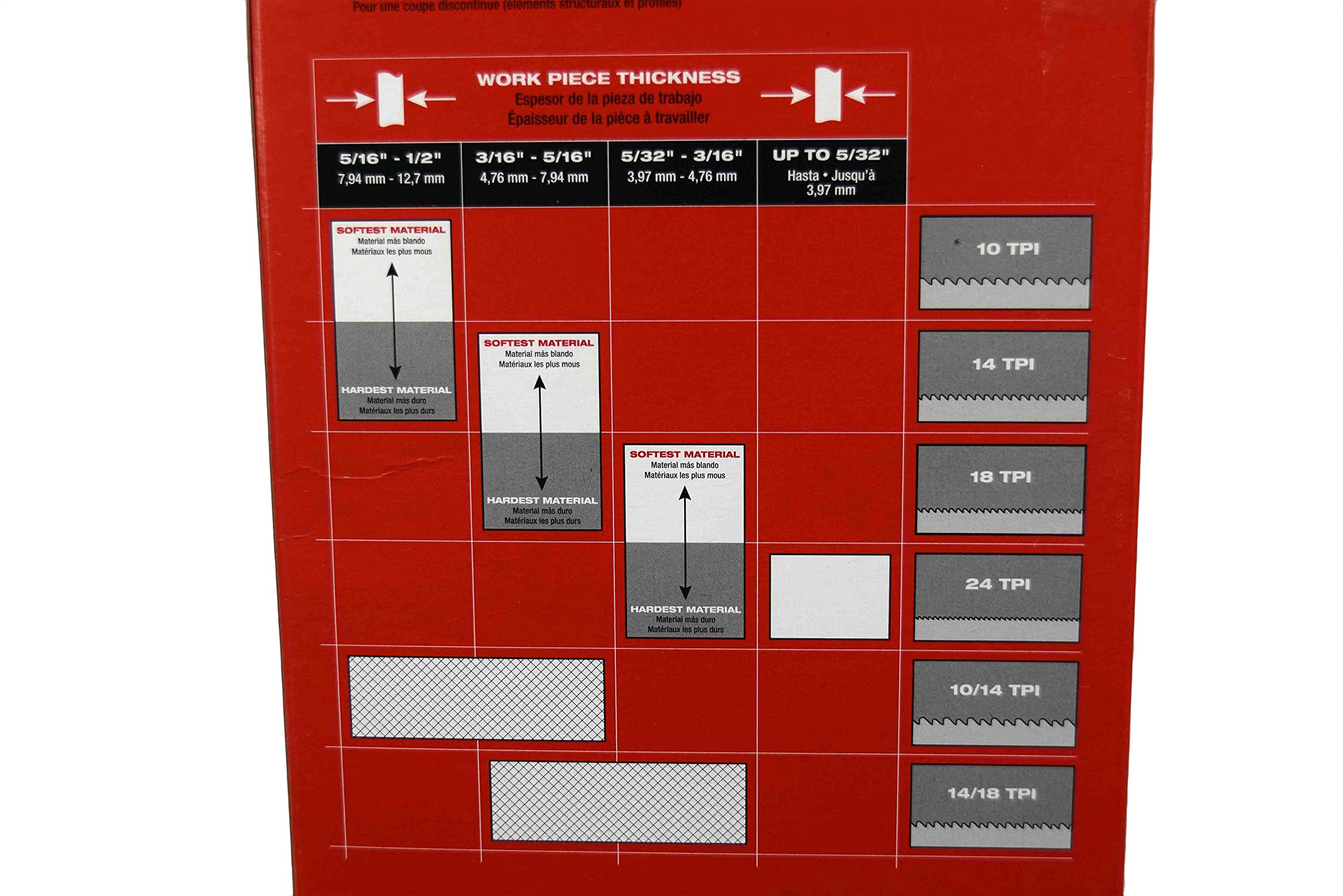 BI Metal 10 TPI BD 3 PK.