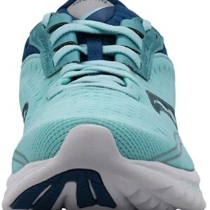 Saucony Women's S10552-25 Kinvara 11 Running Shoe, Aqua/Blue - 10 W US