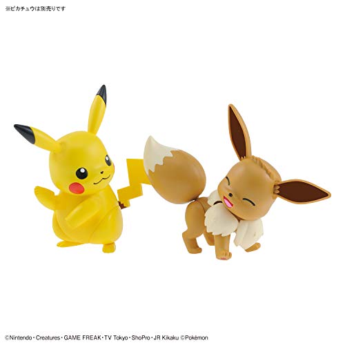 Bandai Hobby Pokemon: Eevee Bandai Model Kit, Multicolor