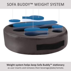 MOOKUNDY - Introducing Sofa Buddy - Convenient Couch Cup Holder, Couch Caddy, Sofa Cup Holder. The Perfect Couch Accessory