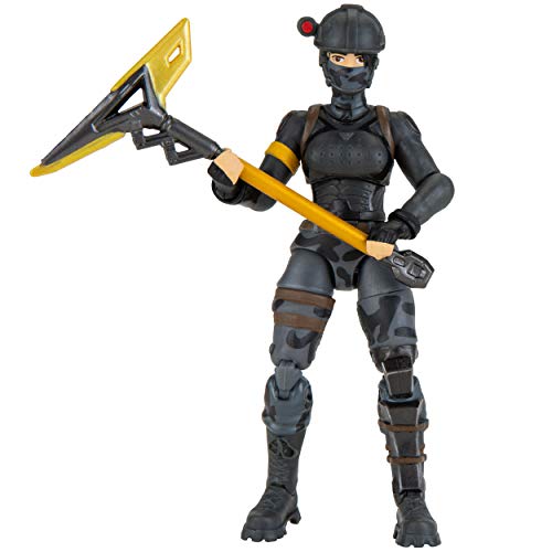 Fortnite Alchemist Squad Mode, 4 Figure Pack - 4 Inch King Flamingo, Prickly Patroller, Bigfoot, Elite Agent Collectible Action Figures, Plus 5 Harvesting Tools, 4 Weapons, 4 Building Materials