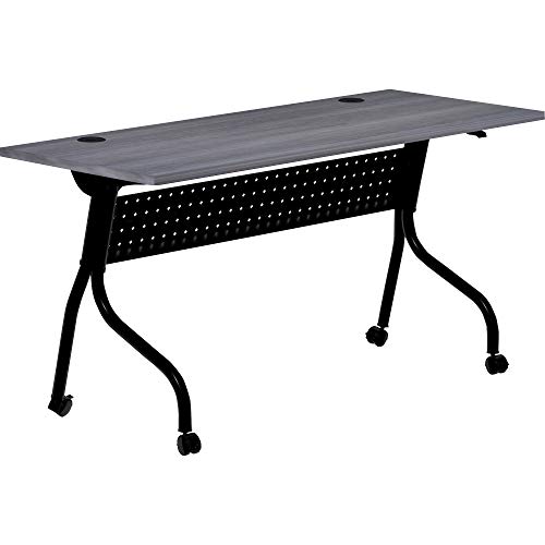 LLR59487 - Lorell Charcoal Flip Top Training Table