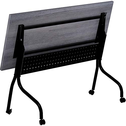 LLR59487 - Lorell Charcoal Flip Top Training Table