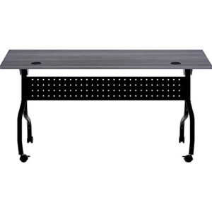 LLR59487 - Lorell Charcoal Flip Top Training Table