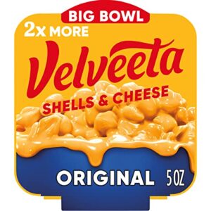 velveeta original shells & cheese 5 oz. microwavable bowl