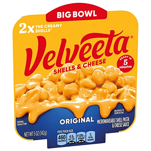 Velveeta Original Shells & Cheese 5 oz. Microwavable Bowl