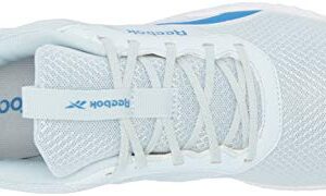 Reebok Women's Flexagon Energy TR 2.0 Cross Trainer, Glass Blue/Horizon Blue/White, 5.5