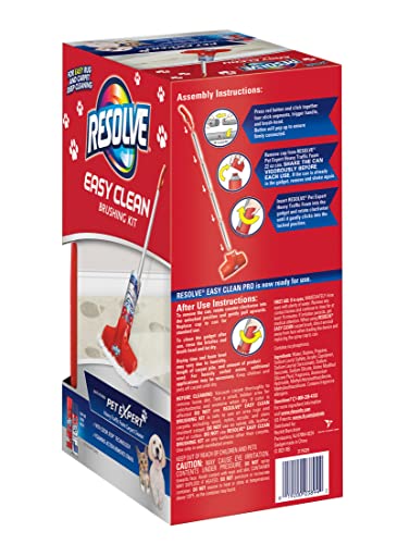 Resolve Pet Expert Easy Clean Carpet Foam Spray Refill, 2 Piece Set, Stain and Odor Remover Solution