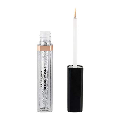 Profusion Cosmetics Bling It On! Glitter Eyeliner With Multi-Dimensional Glitter (Crystal Diamond)