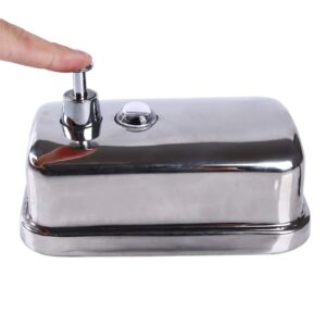 underleaf stainless steel foaming soap dispenser foaming hand washer soap dispensers for bathroom/kitchen