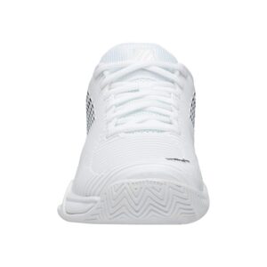 K-Swiss Women's Hypercourt Express 2 Tennis Shoe, White/Black, 8 M