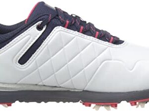 Callaway Women's Waterproof Golf Shoe, Naval, White, 7.5