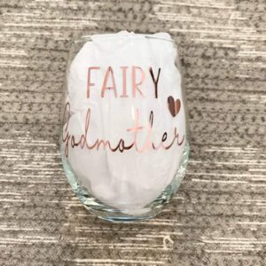 Godmother Gift Wineglass, Godmother Gift, Godmother Proposal Gift, Will you be my Godmother, Godmother Box, Godmother Gift Box