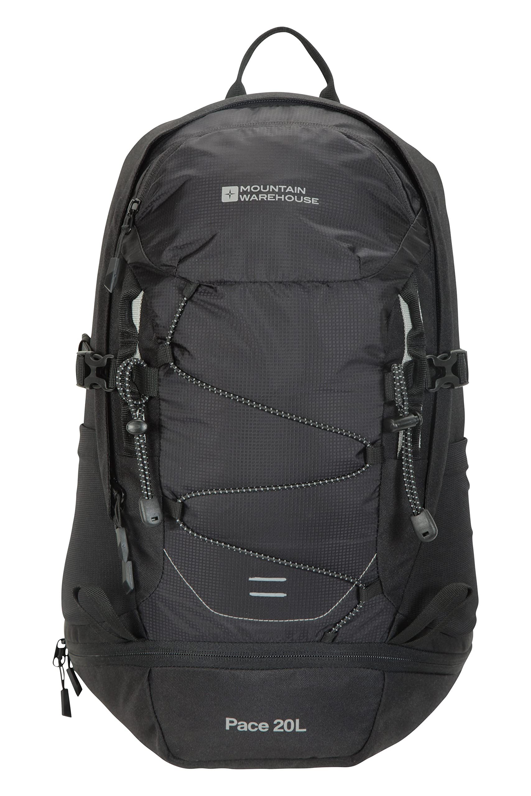 Mountain Warehouse Pace 20L Backpack Black