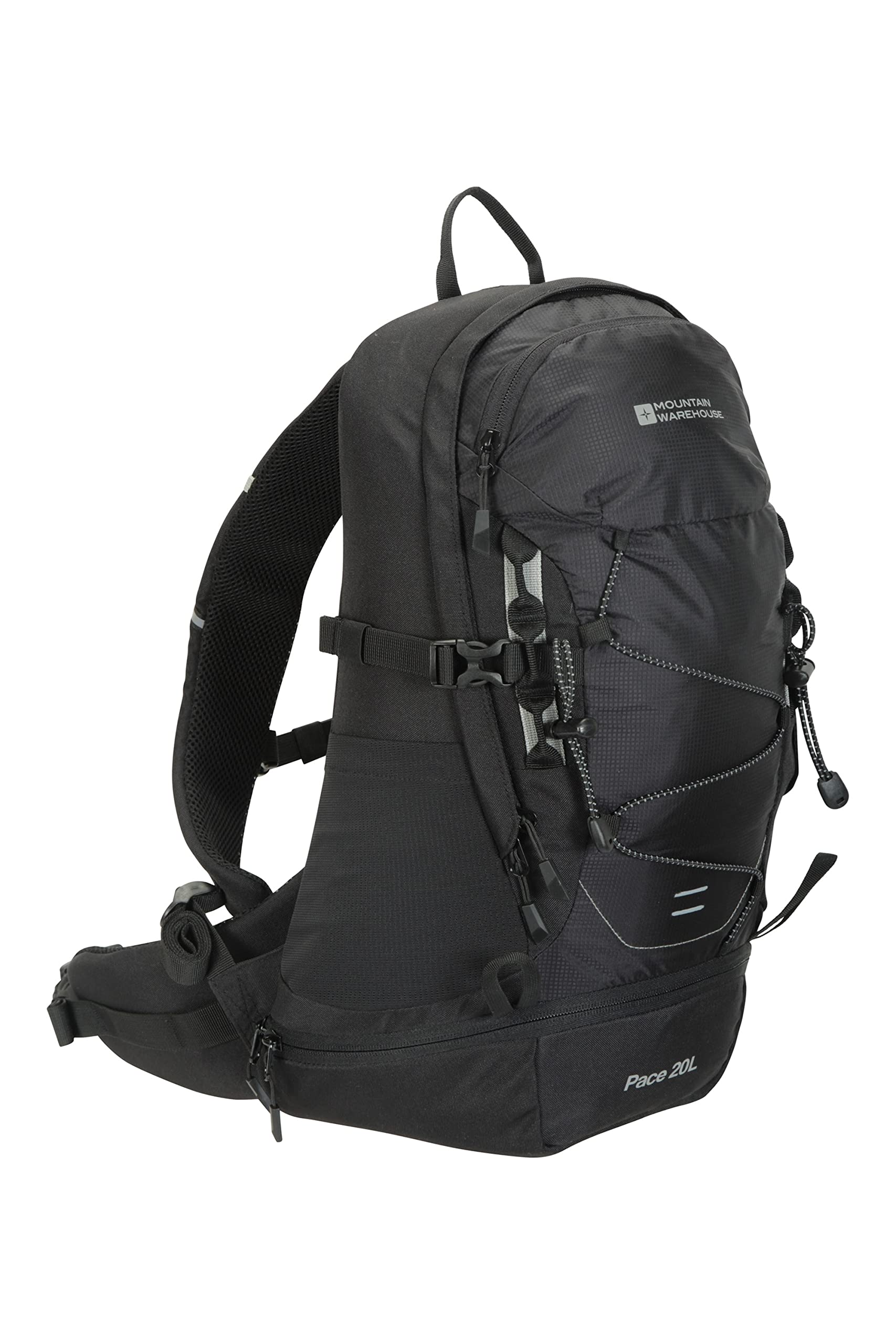 Mountain Warehouse Pace 20L Backpack Black